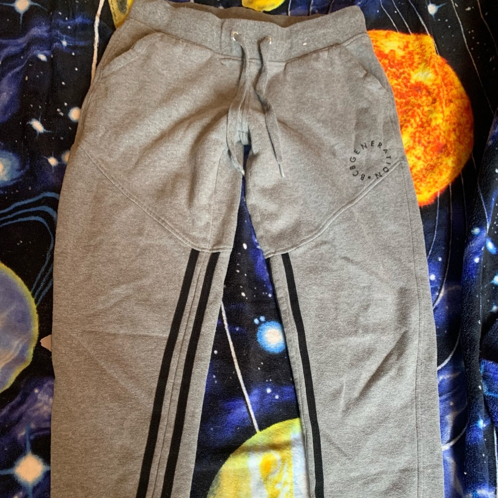 bcbgeneration gray sweatpants